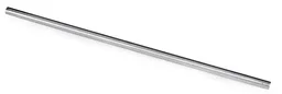 Varilla de soporte de aluminio 1/2 x 24 in