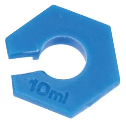 Protector de Plástico Azul para Probeta, 10 mL