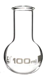 Matraz para Ebullición, Fondo Plano, 100 mL