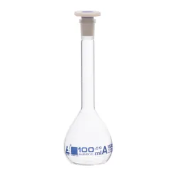 Matraz Aforado, Clase A, 14/23, 100 mL