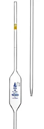 Pipeta de Bulbo, Una Marca, Clase A, 100 mL