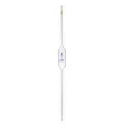 Pipeta de Bulbo, Dos Marcas, Clase A, 100 mL