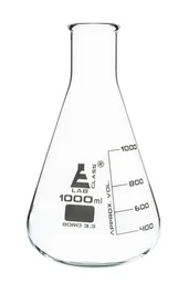 Matraz Erlenmeyer, Cuello Estrecho, 1000 mL