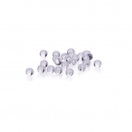 PERLAS DE VIDRIO DIÁMETRO 3 MM (FRASCO DE 1 Lb) — 3 MM