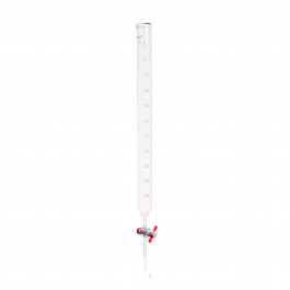 BURETA MACRO-DISPENSADORA, LLAVE PTFE — 250 mL