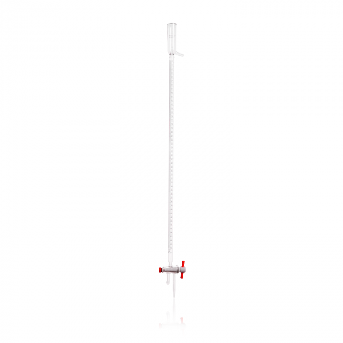 MICRO-BURETA "A" TRES VIAS, LLAVE PTFE, SERIALIZADA Y CERTIFICADA — 5 mL