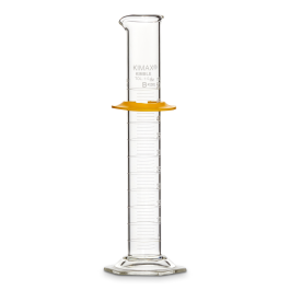 PROBETA, P.E., "B" ESCALA MÉTRICA, BASE HEX. VIDRIO, C/ BUMPER — 1000 mL