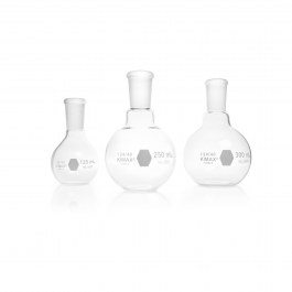 MATRAZ FONDO PLANO, CUELLO CORTO, JUNTA 24/40 — 300 mL