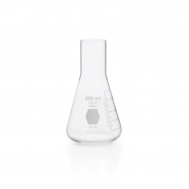 MATRAZ CULTIVO, CUELLO LARGO, GRADUADO — 500 mL