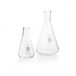 MATRAZ ERLENMEYER PARA FILTRACIÓN GRADUADO — 2000 mL