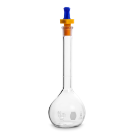 MATRAZ VOLUMÉTRICO "A", TAPÓN POLIETILENO (PE) — 10 mL