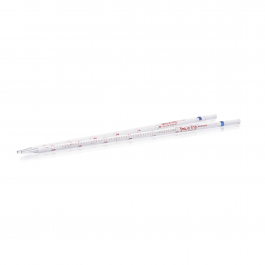 PIPETA GRADUADA (MOHR), CLASE "B", COD.COLOR, P/MEDICIÓN (P.E.) — 1 mL (1/10)