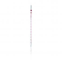 PIPETA SEROLÓGICA PUNTA ABIERTA, P/ TAPÓN ALGODÓN, CÓDIGO COLOR — 10 mL (1/10)
