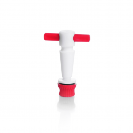 VÁLVULA PTFE RECTA — No. 2