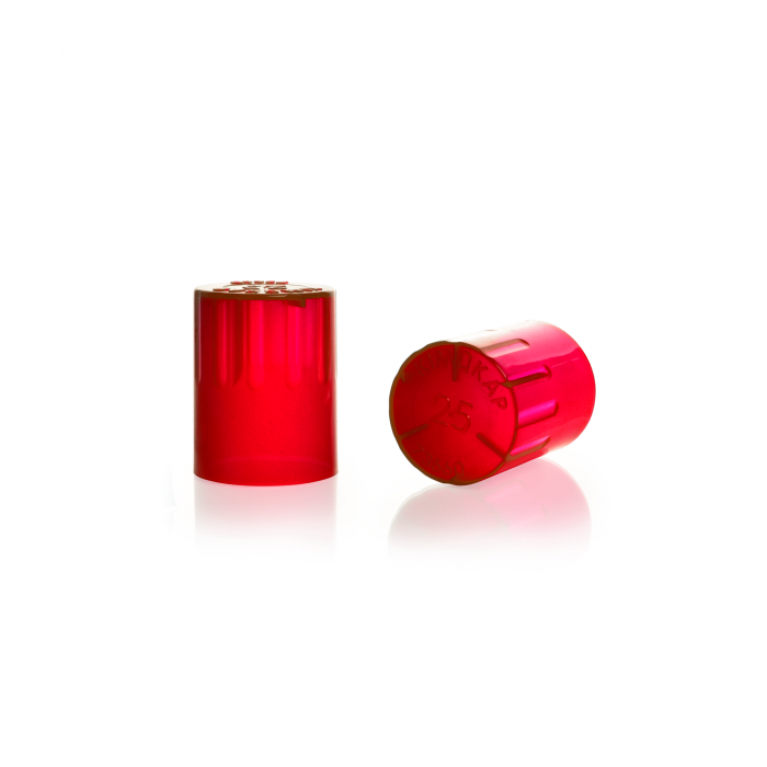 TAPA KIM-KAP ® COLOR ROJA EN POLIPROPILENO AUTOCLAVABLE — No.25