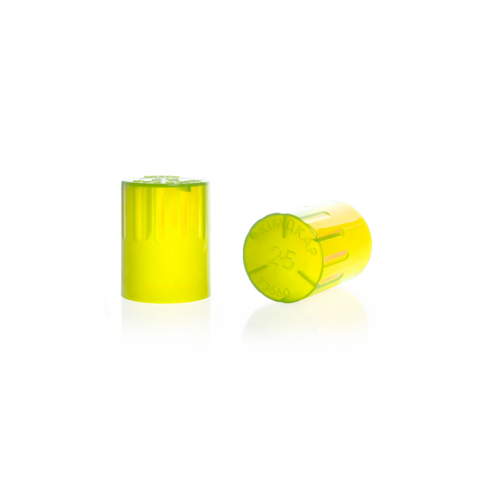 TAPA KIM-KAP ® COLOR AMARILLO EN POLIPROPILENO AUTOCLAVABLE — No.18