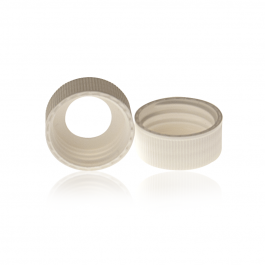 TAPA NEGRA POLIPROPILENO OPEN TOP SIN SEPTA — 18-400