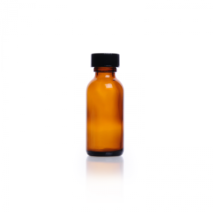 Frasco Boston,Ámbar,Sin tapa,Bulk — 125 mL