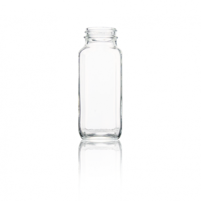 Frasco Cuad Frances,Claro,Sin tapa,Bulk — 15 mL