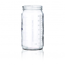 Frasco AC Red Grad,Claro,Sin tapa,Bulk — 500 mL