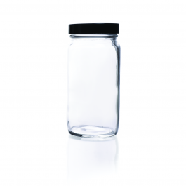 Tarro Boca Ancha,liner,PTFE-LDPE,Bulk — 60 mL