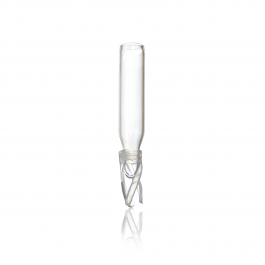 INSERTO P/ VIAL 8MM FONDO CÓNICO C/RESORTE 150 µl — 150 µl
