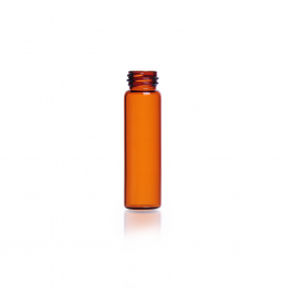 Vial muestrador Ambar 17x60 Rosca 15-425 sin Tapa — 2 drams