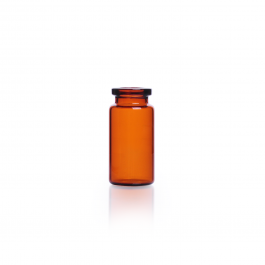 Vial Ambar p/ Suero (parietal) boca p/ casquillo de aluminio s/ tapa — 2 ml