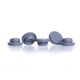 RETAPA CLOROBUTILO COLOR GRIS PARA VIAL — GPI 20 mm