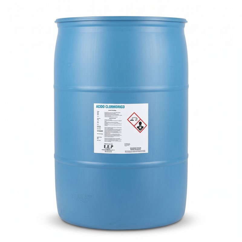 Acido Clorhídrico, tambo 200 L
