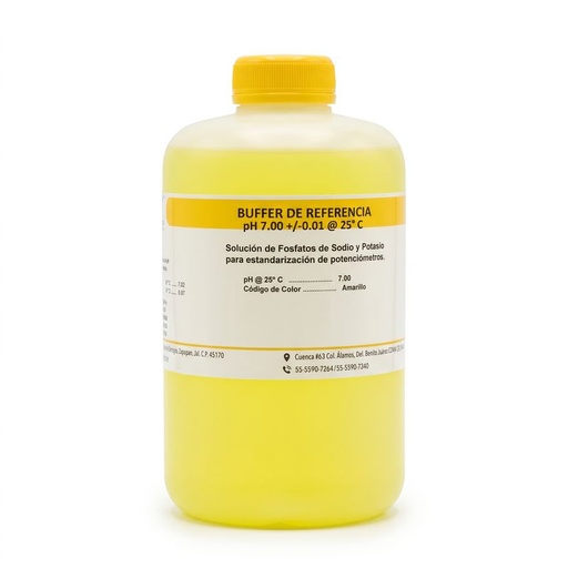 [50120] Buffer referencia — pH 7.00 (amarillo)