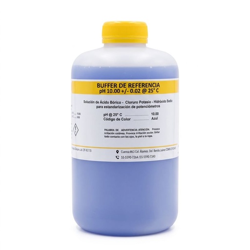 [50180] Buffer referencia — pH 10.00 (azul)