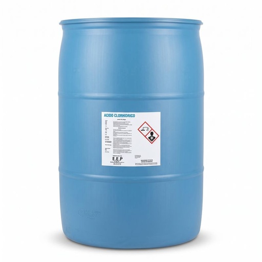 Acido Clorhídrico, tambo 200 L