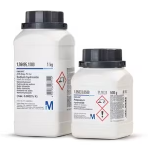 [1064981000] Sodio hidróxido en lentejas, p.a. (1 kg).