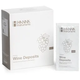 [HI700635P] Solución de limpieza para depósitos de vino (producción de vino), sobres de 20 mL (25)
