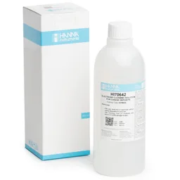 [HI70642L] Solución de limpieza para depósitos de queso (industria alimentaria), frasco de 500 mL