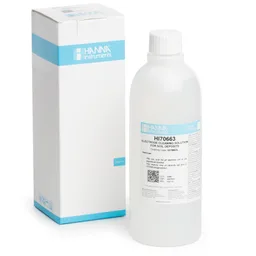 [HI70663L] Solución de limpieza para depósitos de suelo (agricultura), frasco de 500 mL