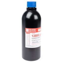 Estándar de CE 12880 µS/cm valor a 25°C, frasco de 500 mL FDA